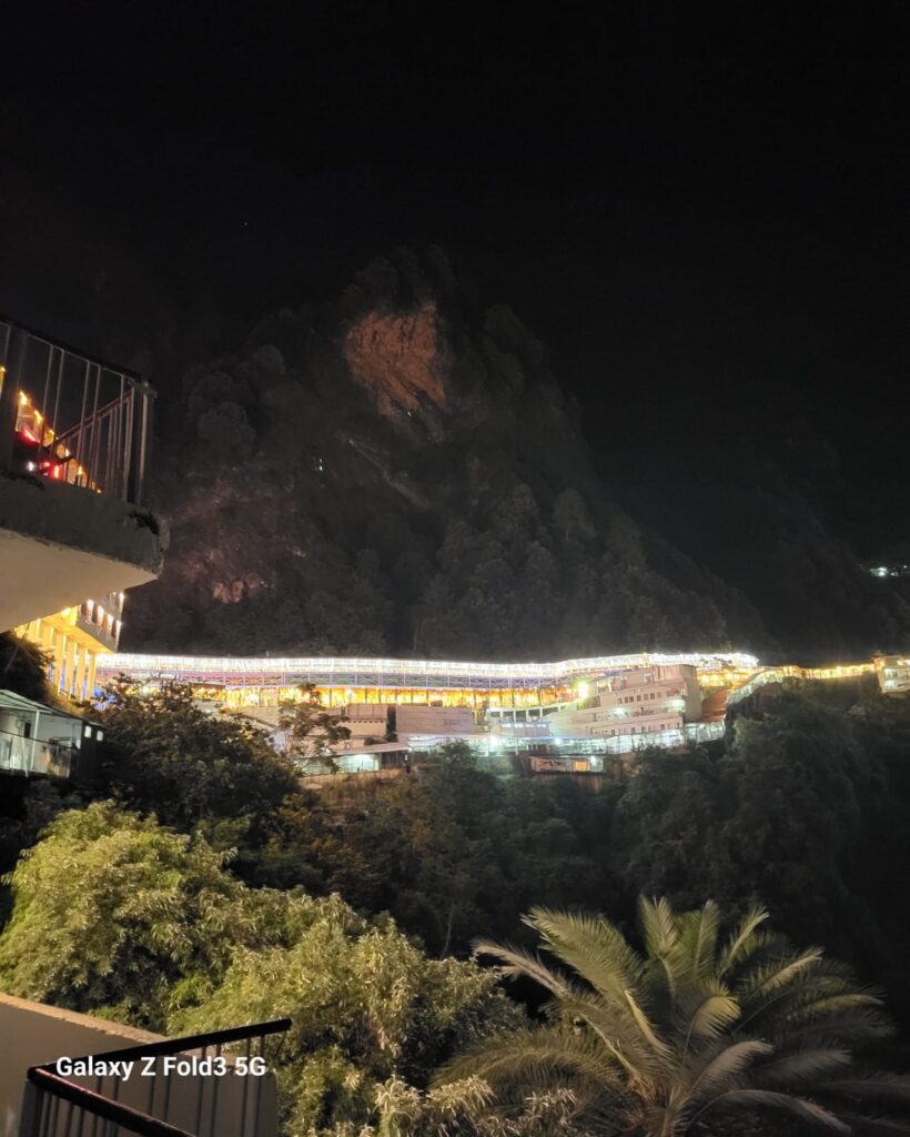 Night View of Vaishno Devi