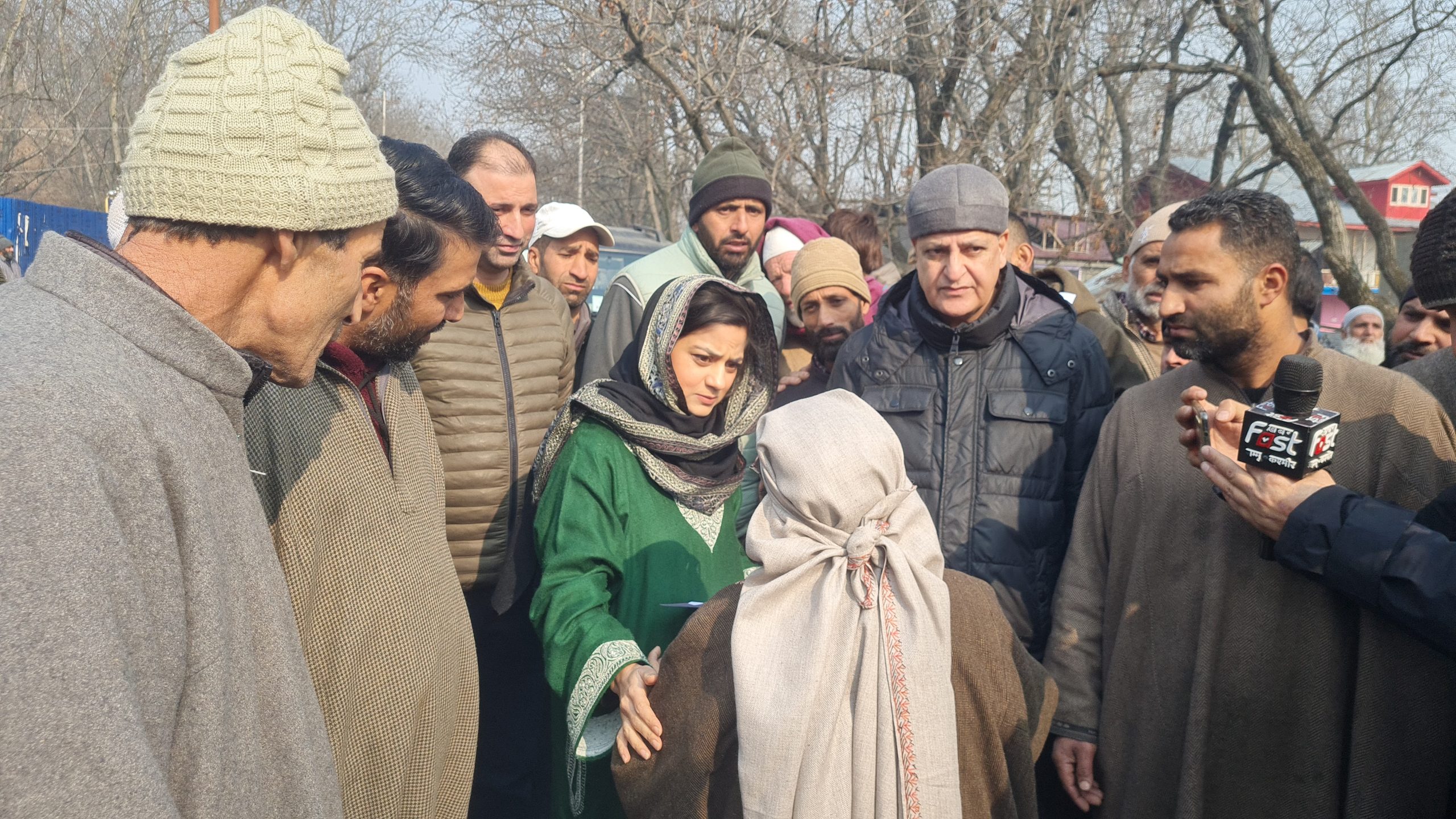 Iltija Mufti: Development Should Not Come at the Expense of Livelihoods in Anantnag’s Proposed Railway Line