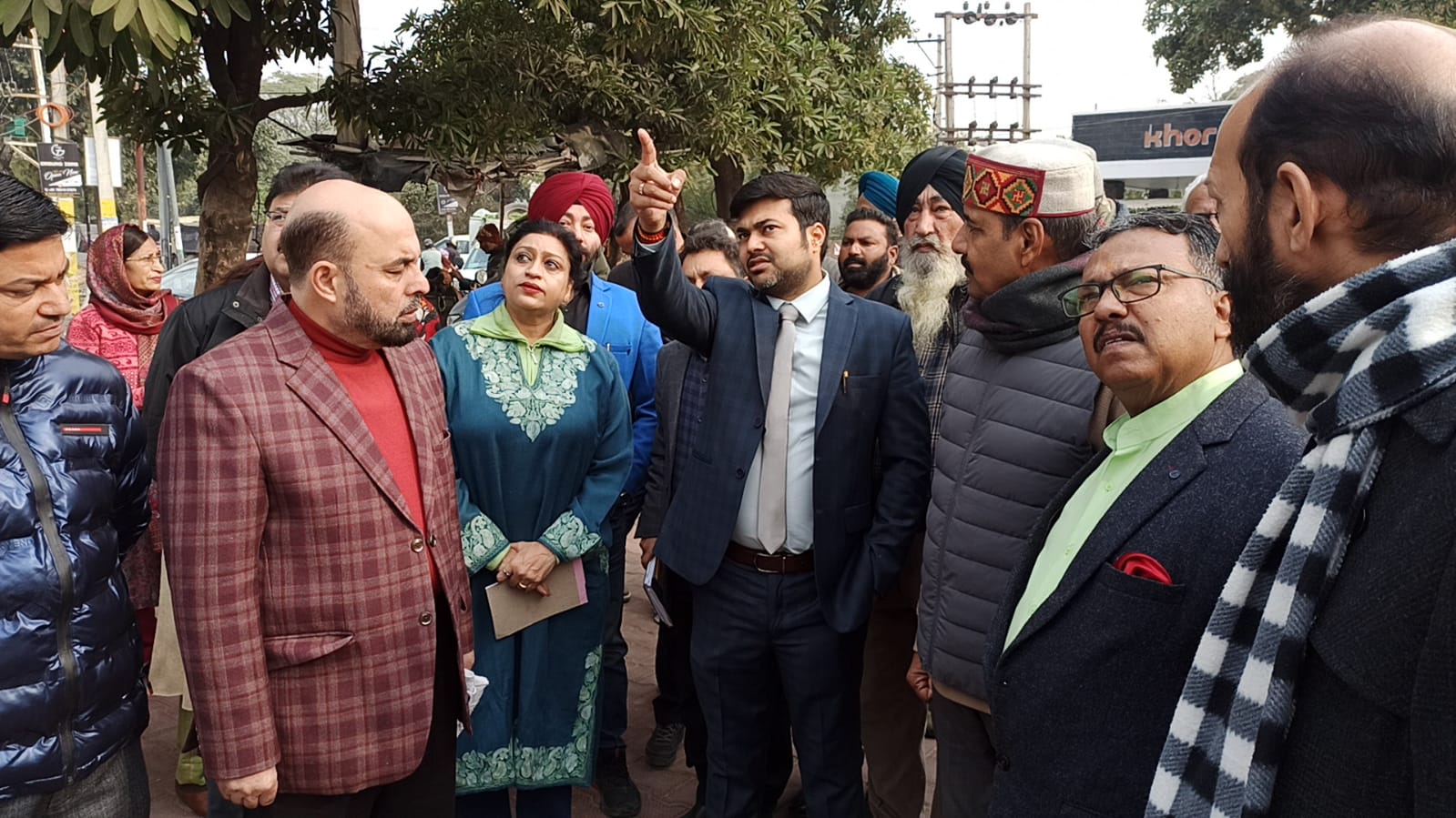 Commissioner JMC Assesses Development and Sanitation Conditions in Jammu South