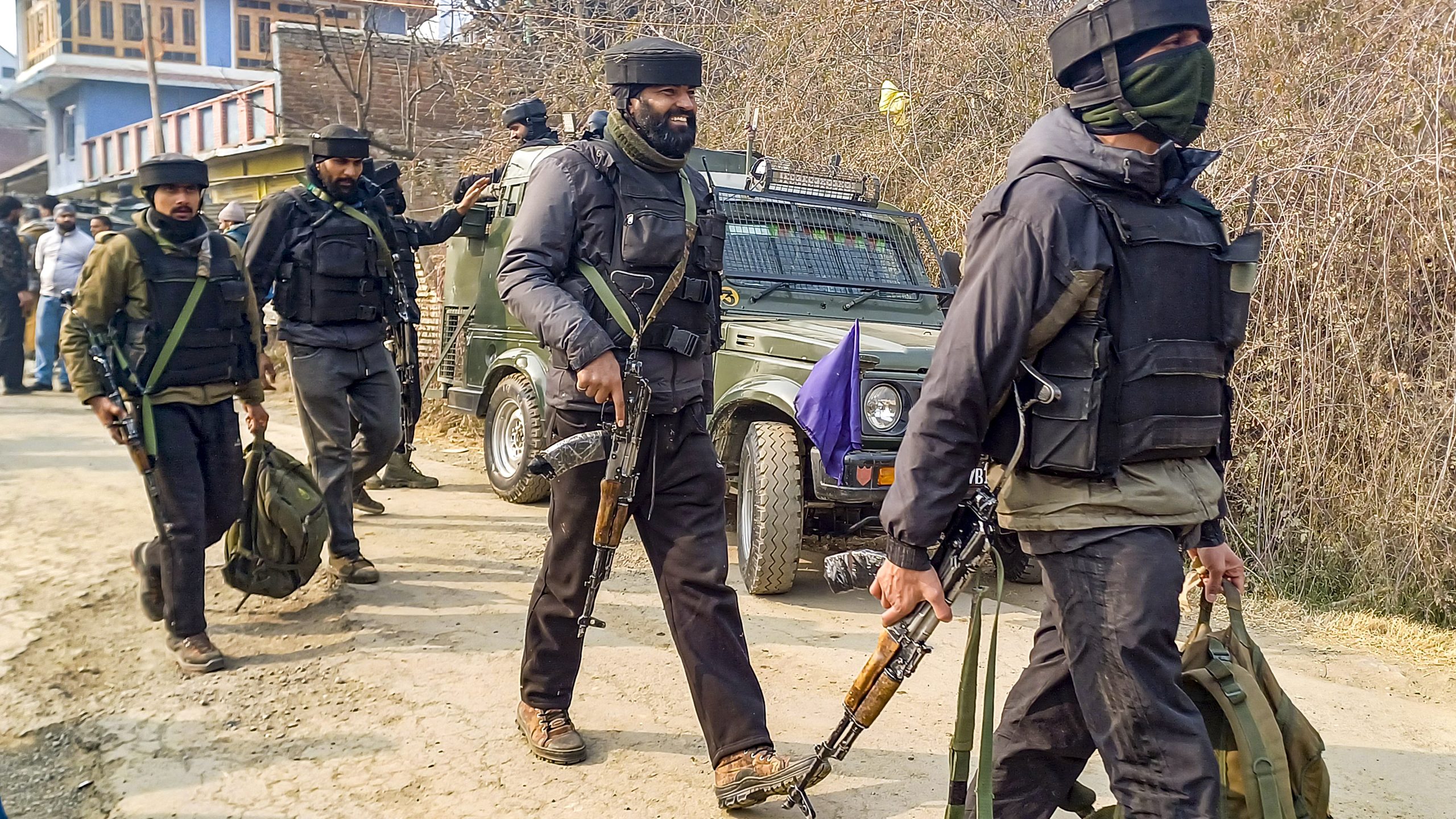 Kulgam Encounter: Five Terrorists Neutralized, Two Security Forces Injured
