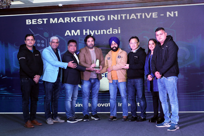 AM Hyundai Jammu Clinches Three Renowned Awards