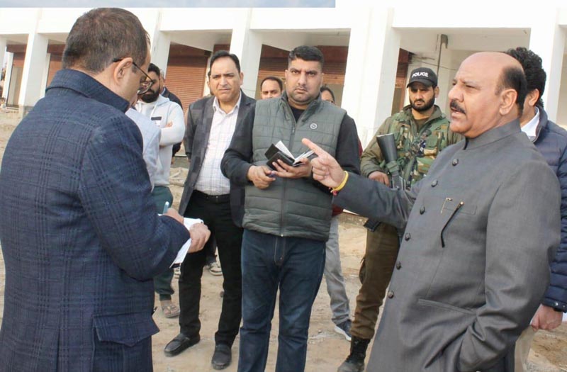 Deputy Chief Minister Reviews Thandi Khui Bus Terminal.