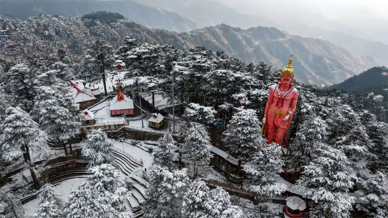 Cold Wave Persists in North India; No ‘White Christmas’ for Srinagar and Shimla