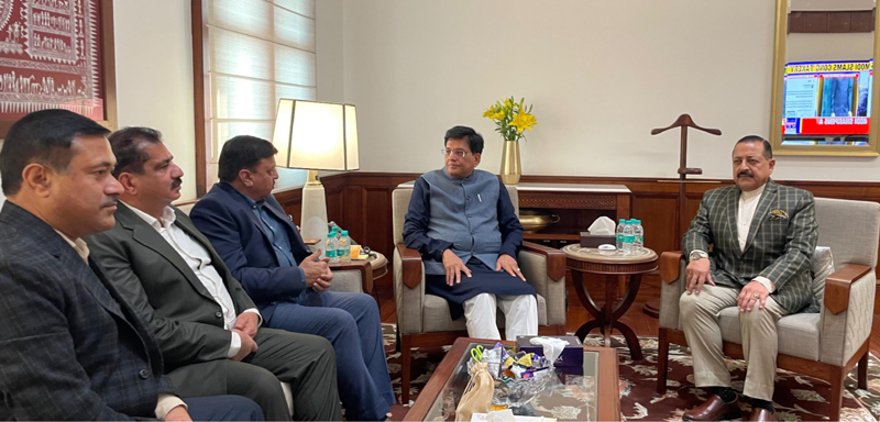 JCCI Delegation Discusses Local Concerns with FM Sitharaman and Piyush Goyal
