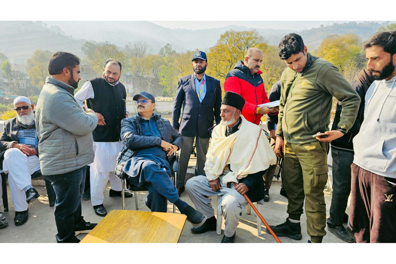 Javed Rana Embarks on a Comprehensive Tour of Mendhar